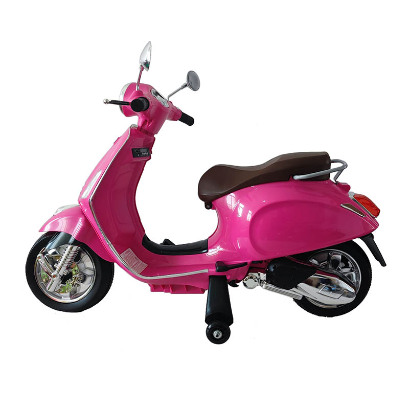 Kids Rechargeable Motorcycle Toys Cars  Licensed Vespa - 5 