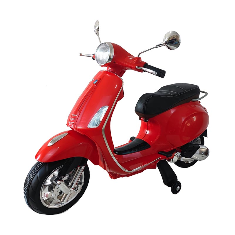 Kids Rechargeable Motorcycle Toys Cars  Licensed Vespa - 6 