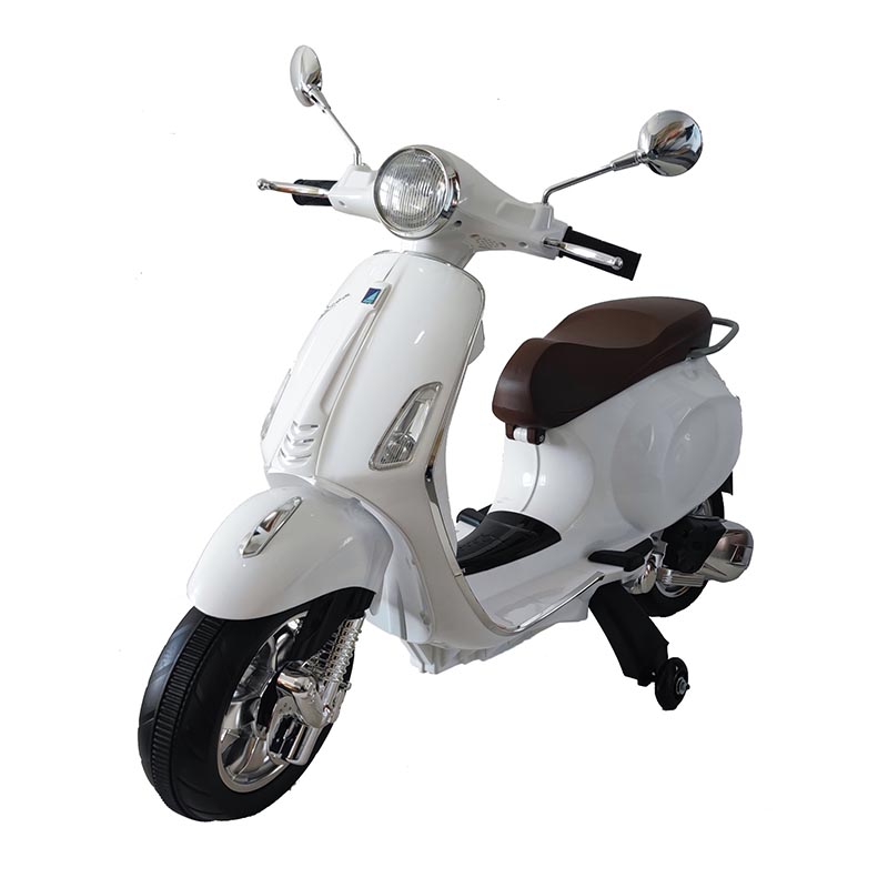 Kids Rechargeable Motorcycle Toys Cars  Licensed Vespa - 9 