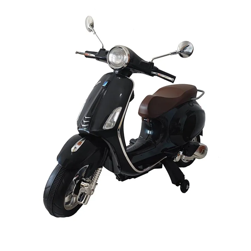 बच्चों के रिचार्जेबल मोटरसाइकिल खिलौने कारें लाइसेंस प्राप्त Vespa