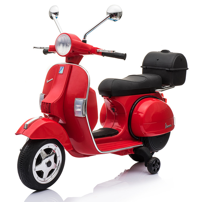 Kids Rechargeable Motorcycle Vespa Ride On Motorcycle - 4