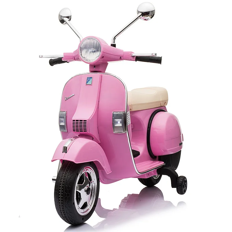 Moto rechargeable pour enfants Vespa Ride sur moto