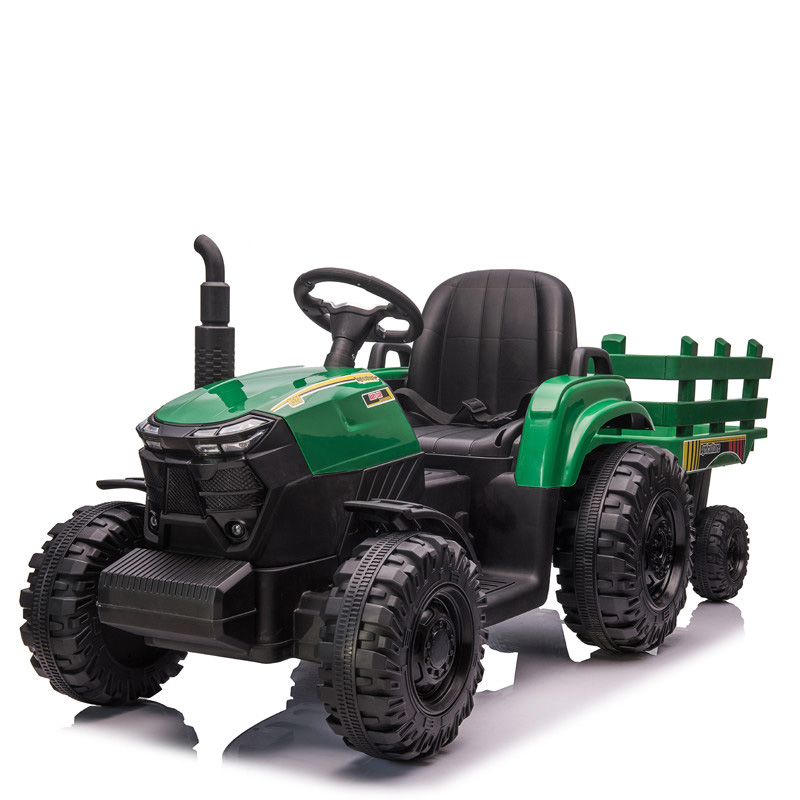 Nyt Baby Ride On Truck Tractor Kids Electric Ride On Tractor Toy Elbiler 12v Til salg Cultiva Legetøj Elektrisk