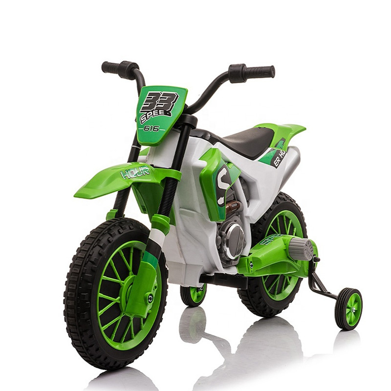 New Cheap 12 Volt Kids Electric Bike Battery Power 4 Wheels Motorcycle - 1 