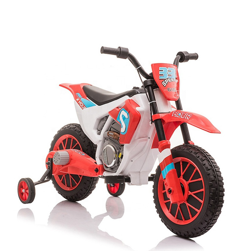 New Cheap 12 Volt Kids Electric Bike Battery Power 4 Wheels Motorcycle - 2