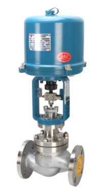 Cage Guided Single Seated Electric Globe Control Valve