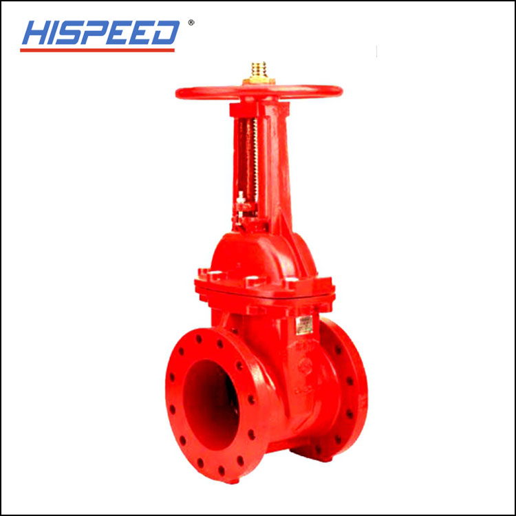 How many types of valves are there in fire fighting system?