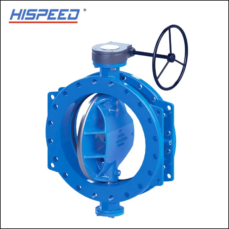 300PSI Ductile Iron Double Eccentric Butterfly Valve