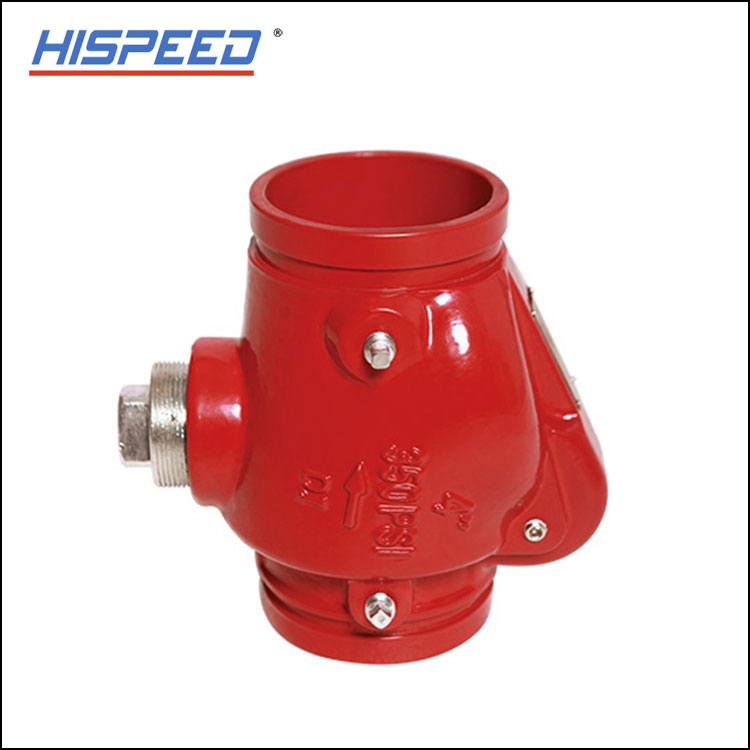 300PSI Resilient-Seated Swing Check Valve (Akhir Beralur)