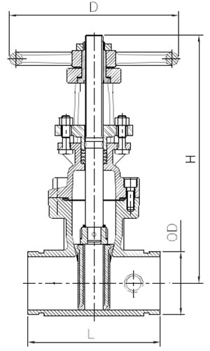 Rising Stem Resilient-Seated(OS and Y) Ductile Iron Gate Valve(Grooved End)
