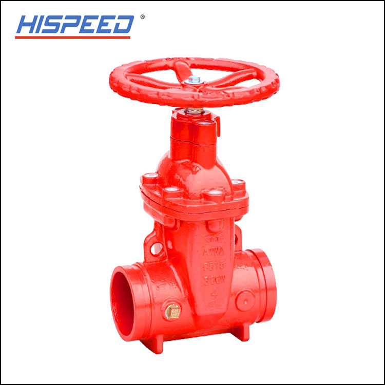 Non-Rising Stem Resilient-Seated(NRS) Ductile Iron Gate Valve(Grooved End)
