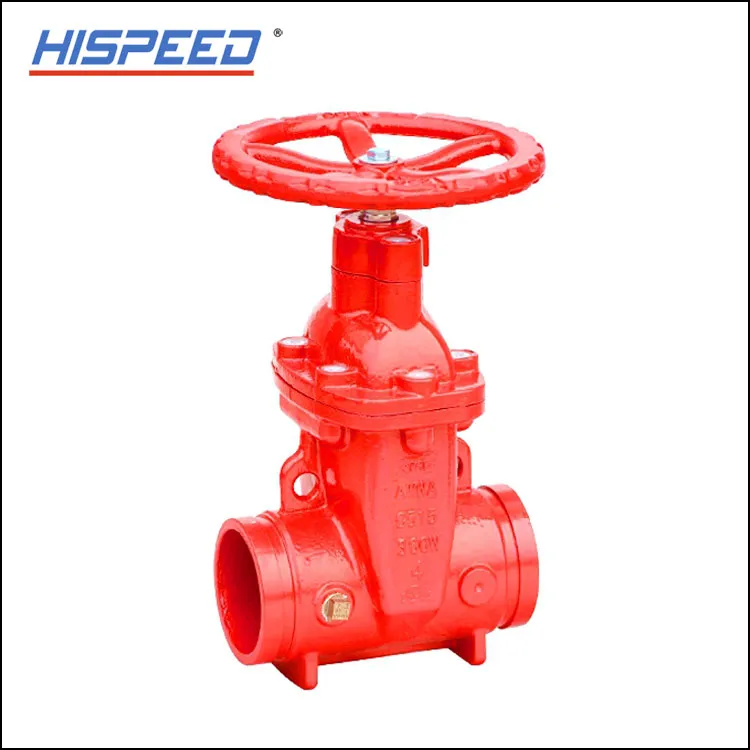 Non-Rising Stem Resilient-Seated (NRS) Ductile Iron Gate Valve (Groove End)