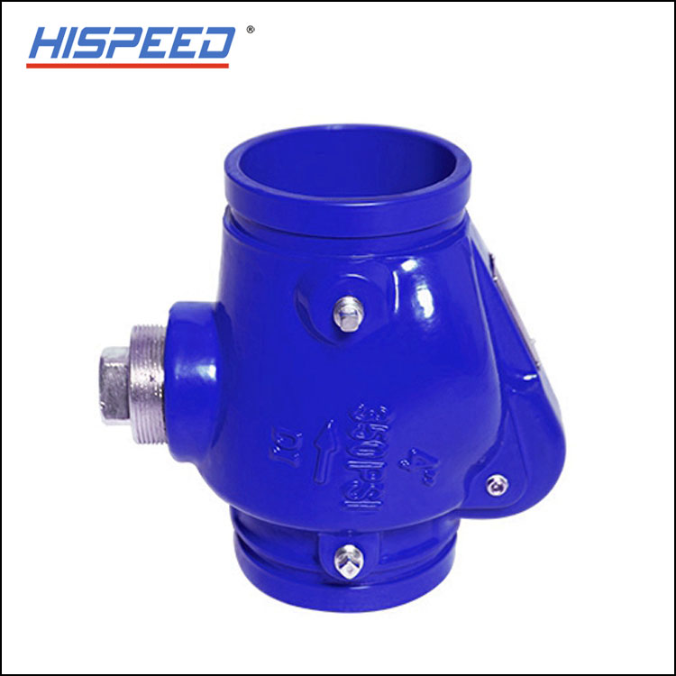 Resilient-Seated Ductile Iron Swing Check Valve(Grooved End)