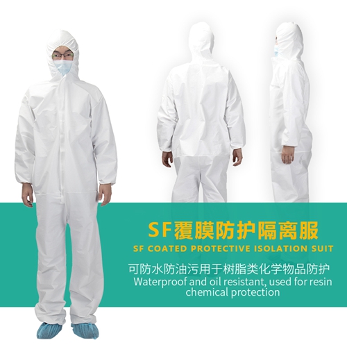 Sf Coated Protective Isolation Suit