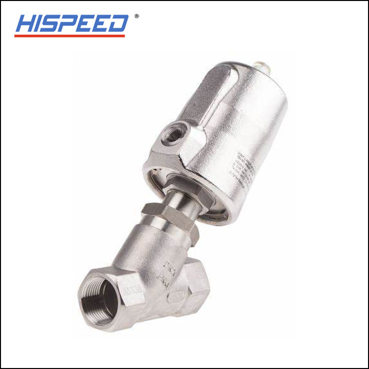 Stainless Steel Y-type angle seat Valve
