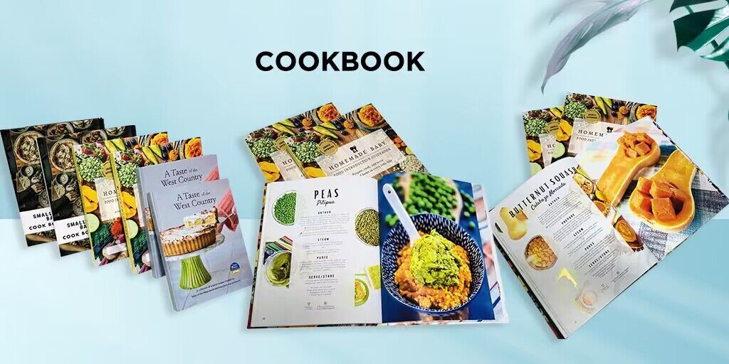 Tips voor het afdrukken van kookboeken in China