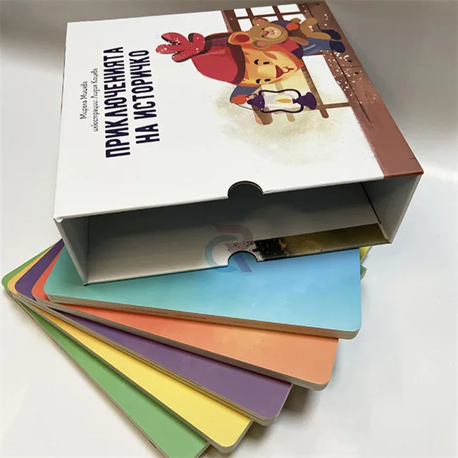 Box Set Board Book Printing with Slipcase