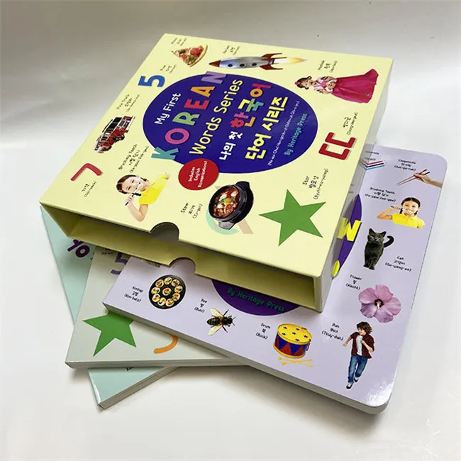 Detská detská tabuľa Book Box Set Tlačová služba