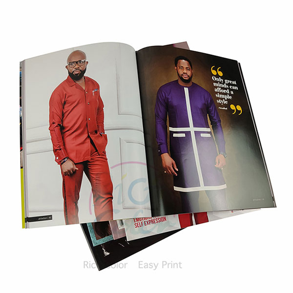 Pagpi-print ng Fashion Magazine