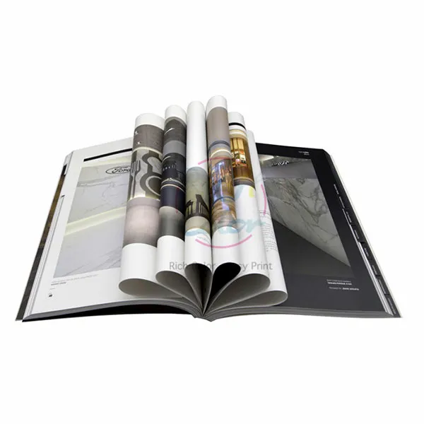 catalog printing with index tabs