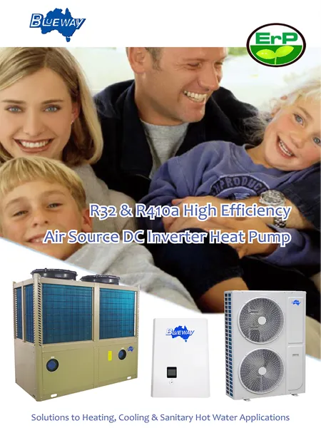 DC Inverter Heat Pump R32 & R410a