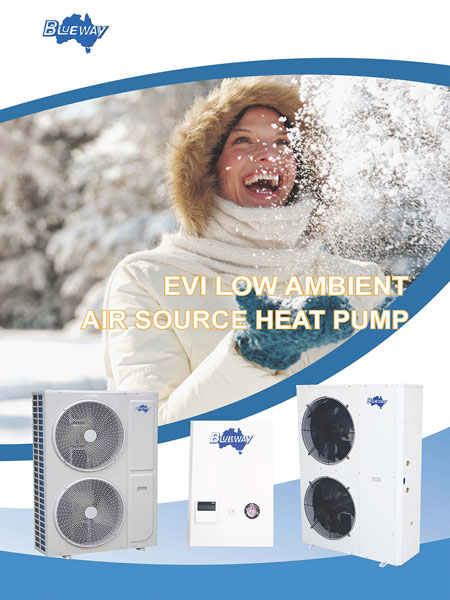 EVI Mababang Ambient Heat Pump R410a