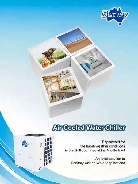 Air Cooled Water Chiller T3 Gulf Area R410a ဖြစ်သည်