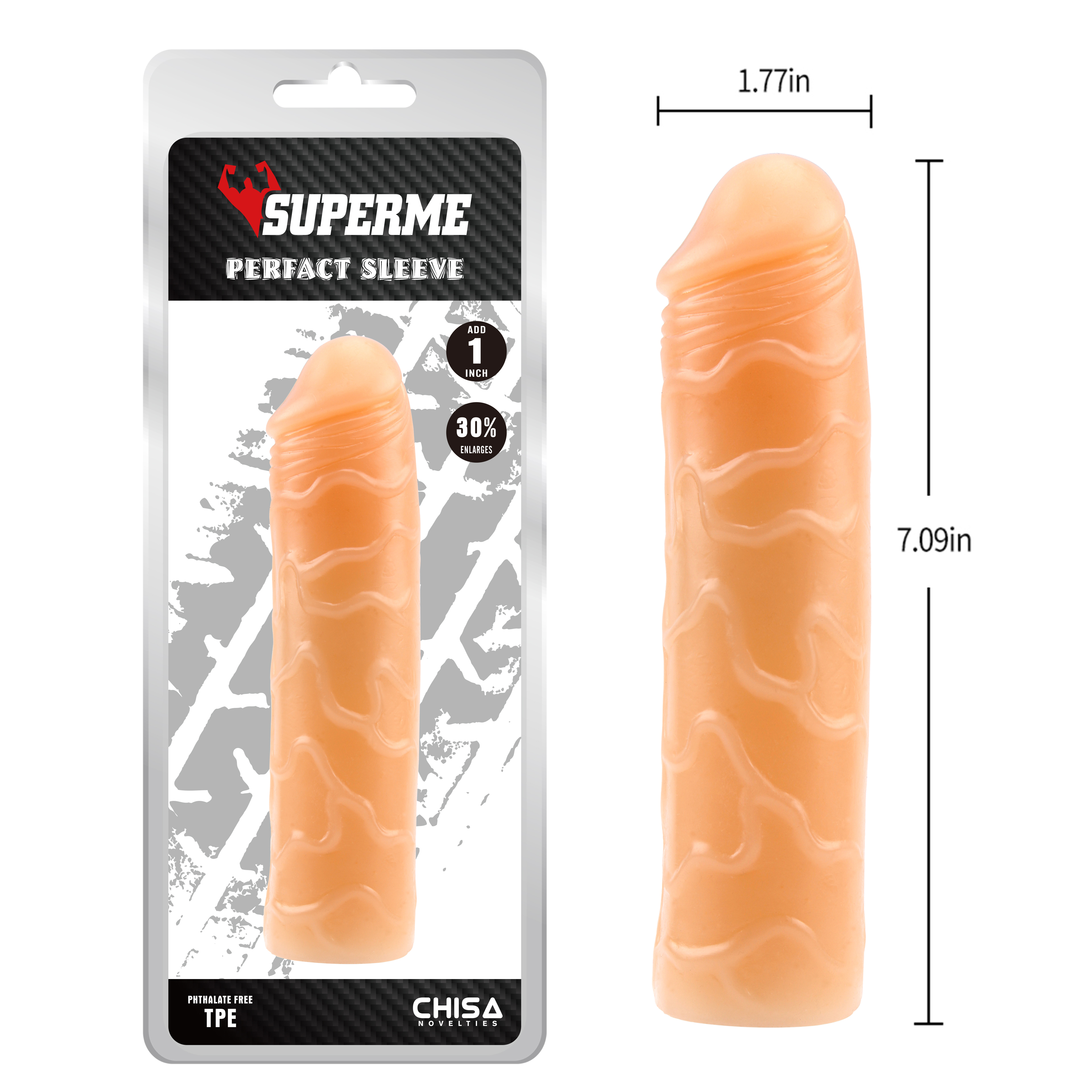 Perfact Sleeve T-Skin Penis Enlarges Sleeve