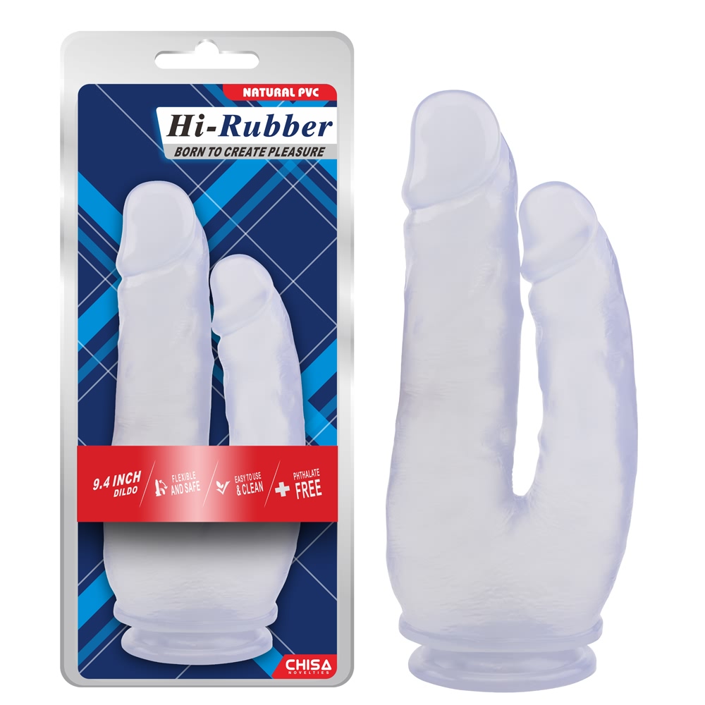 9,4 tommers Dildo-Clear