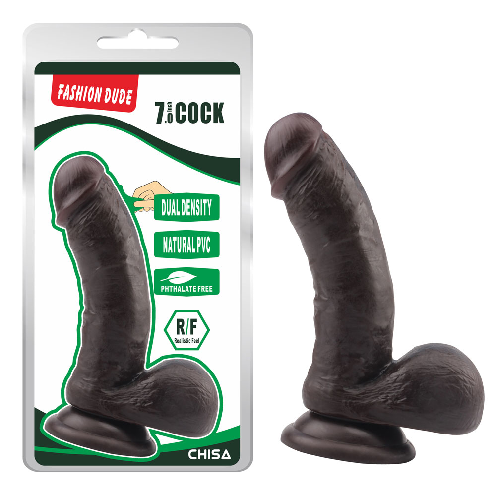 Módní Dude-7,0 palce Cock-Brown