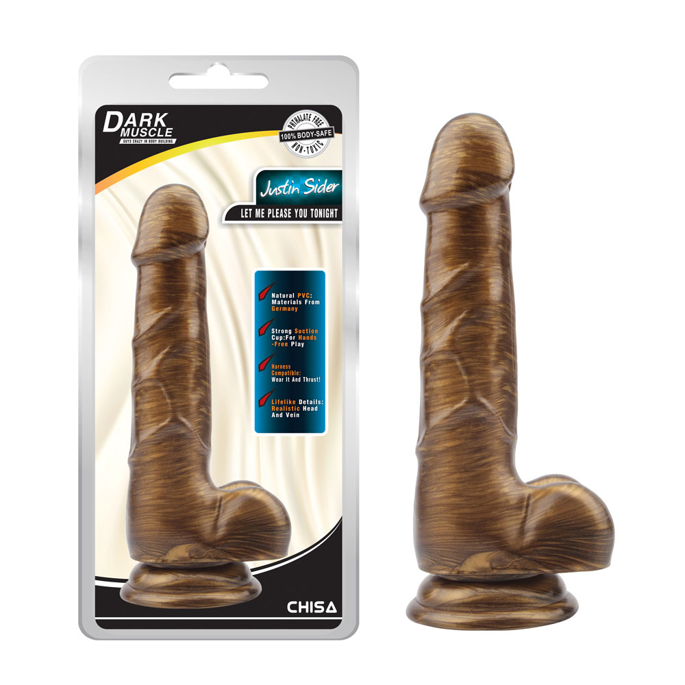 Realistic dildos Justin Sider-Gold