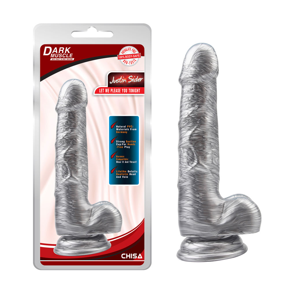 Realistic dildos Justin Sider-Silver - 0