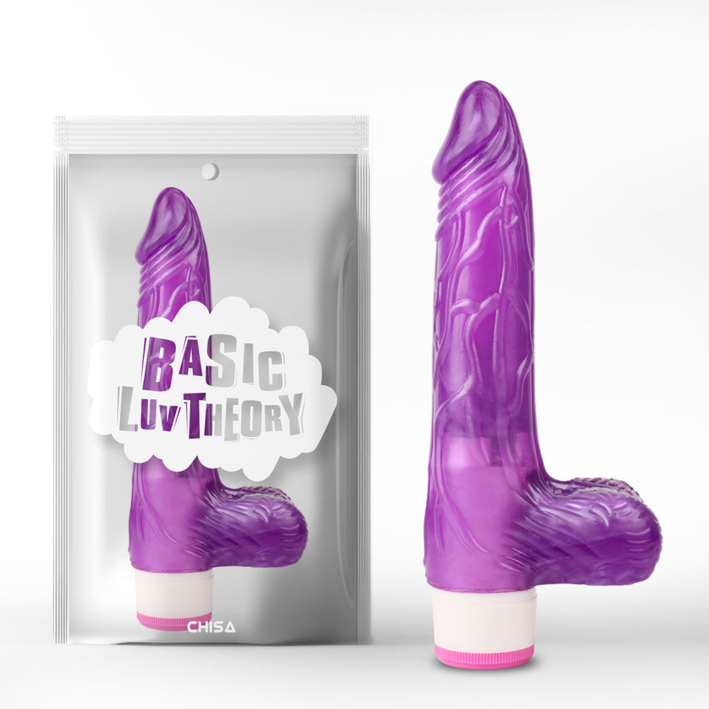 Realistic dildos Luv Pleaser-Purple