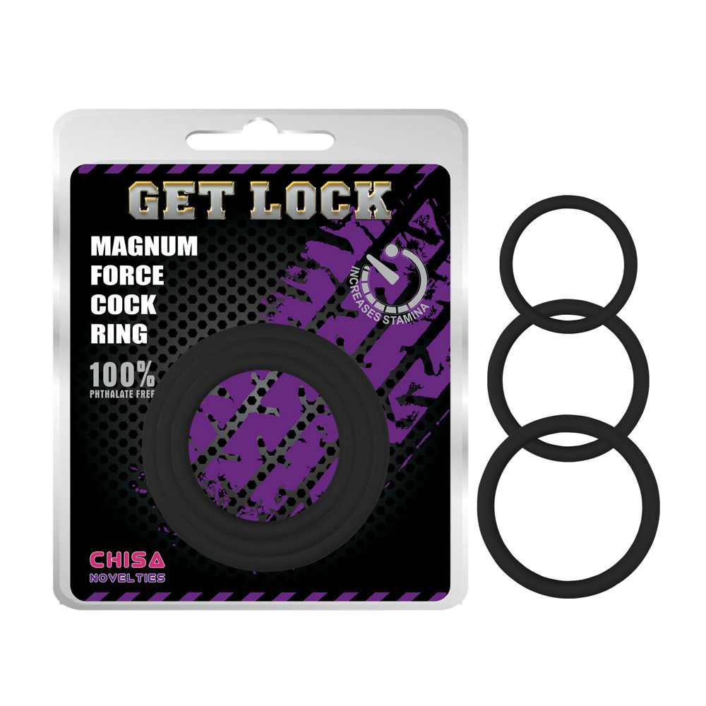 Magnum Force Cock Ring - Black