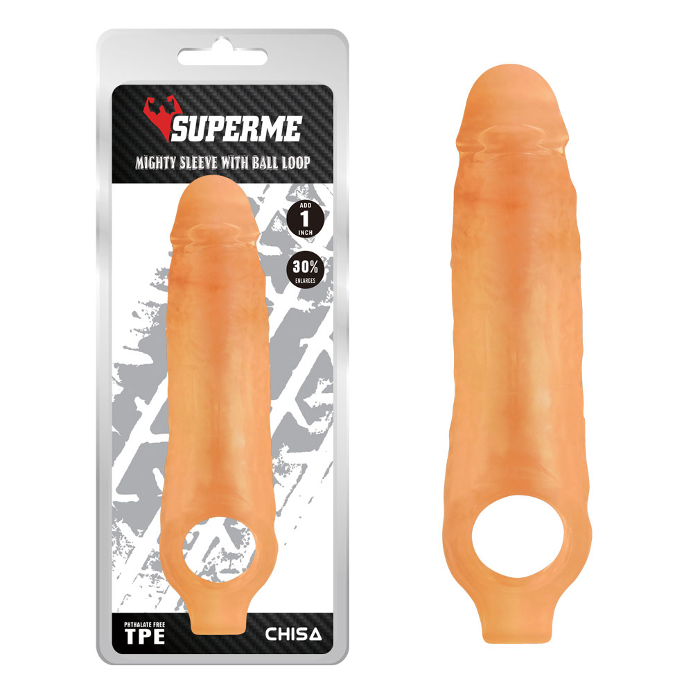 Mighty Loop Flesh TPE Wearable Increasing Penis Sleeve