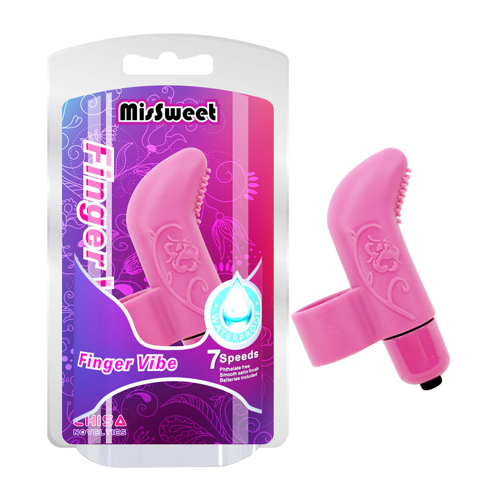 MissSweet Finger Vibe-สีชมพู