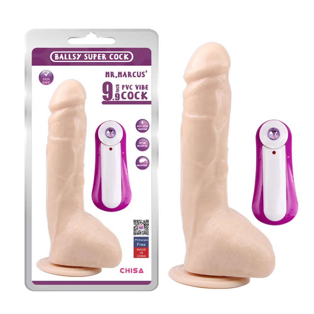 Consolador Vibrador MR.MARCUS 9.9 - Carne