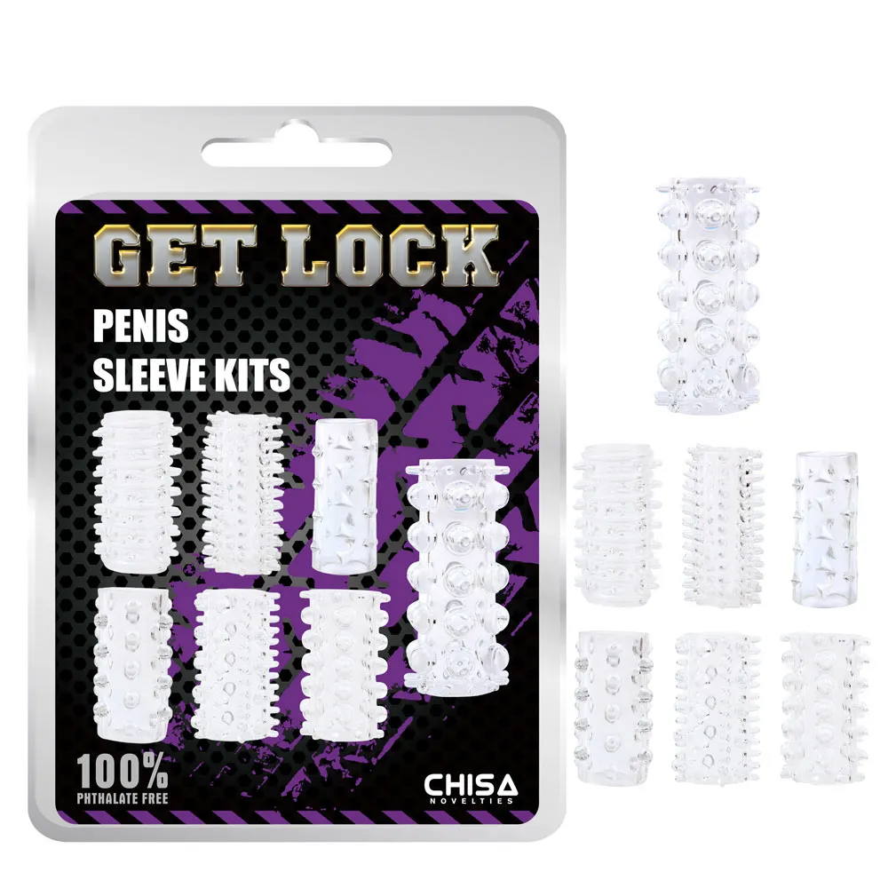 Penis Sleeve Kits-Clear