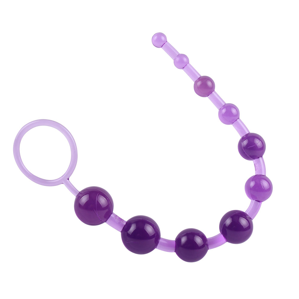 SASSY Anal Beads-Purple - 1 