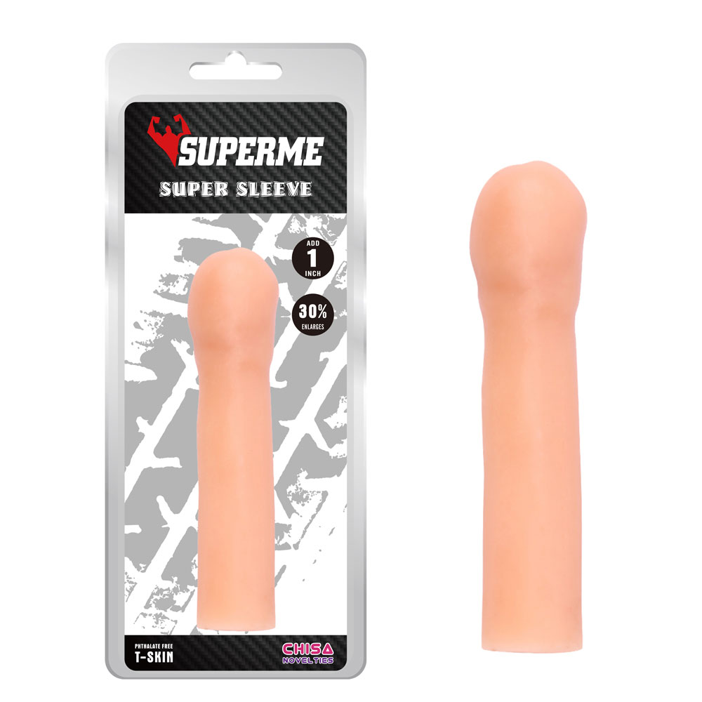 Super Sleeve T-Skin Penis Enlarges Sleeve