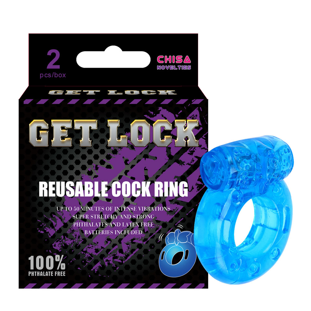 Вибриращи пръстени за петли-сини 2 пакета
