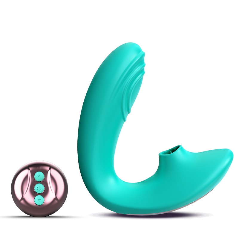 C Shape Licking&Tapping Vibe Teal