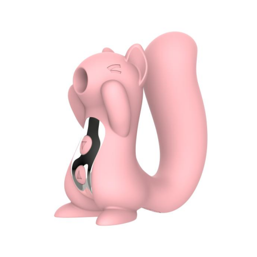 Squirrel Sucking Vibrator Pink