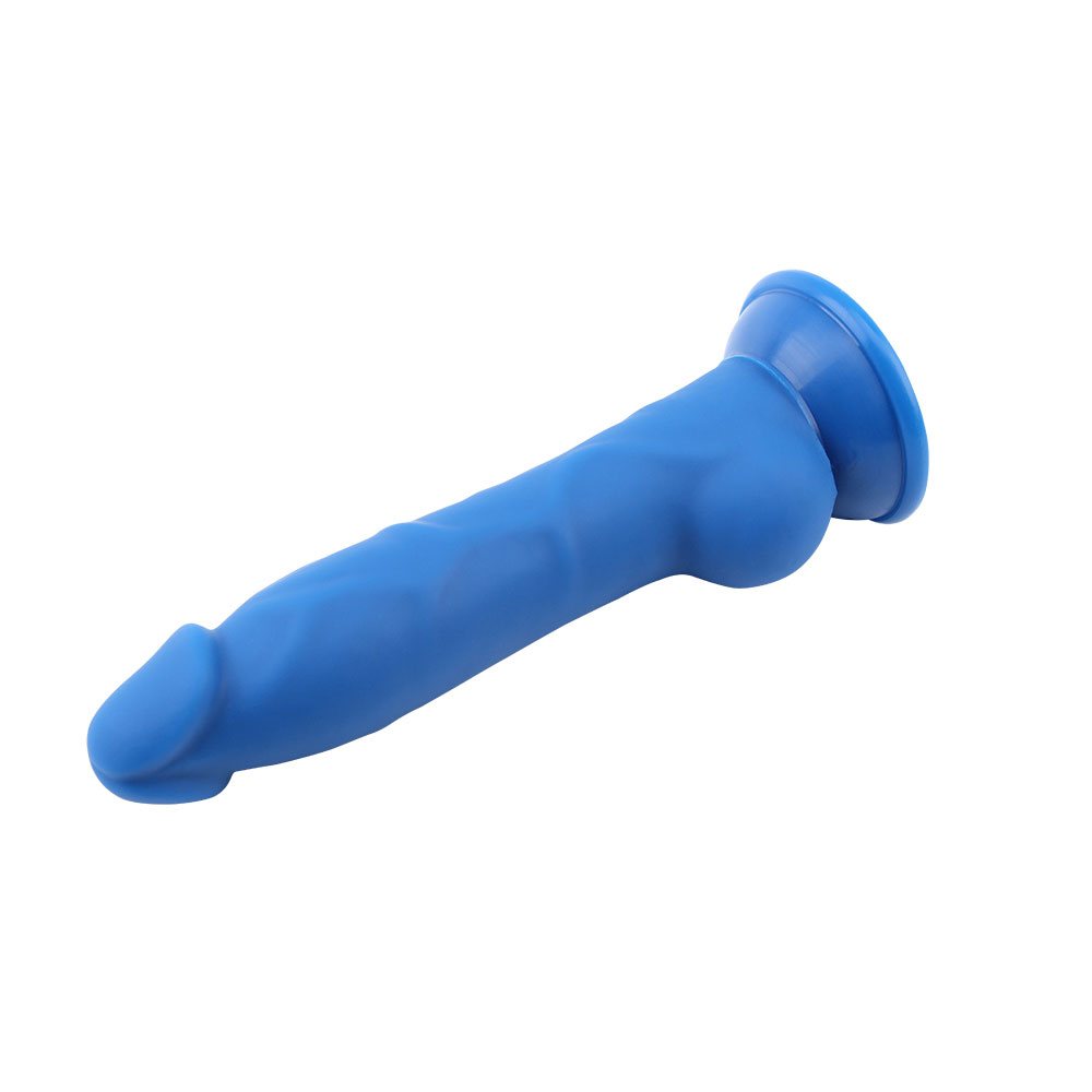 Harness Compatible Multiple Colors Platinum Cured Silicone Dildo