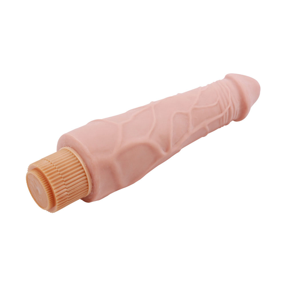 Multi-speed Dual Density Realistic Dildo Made From TPE