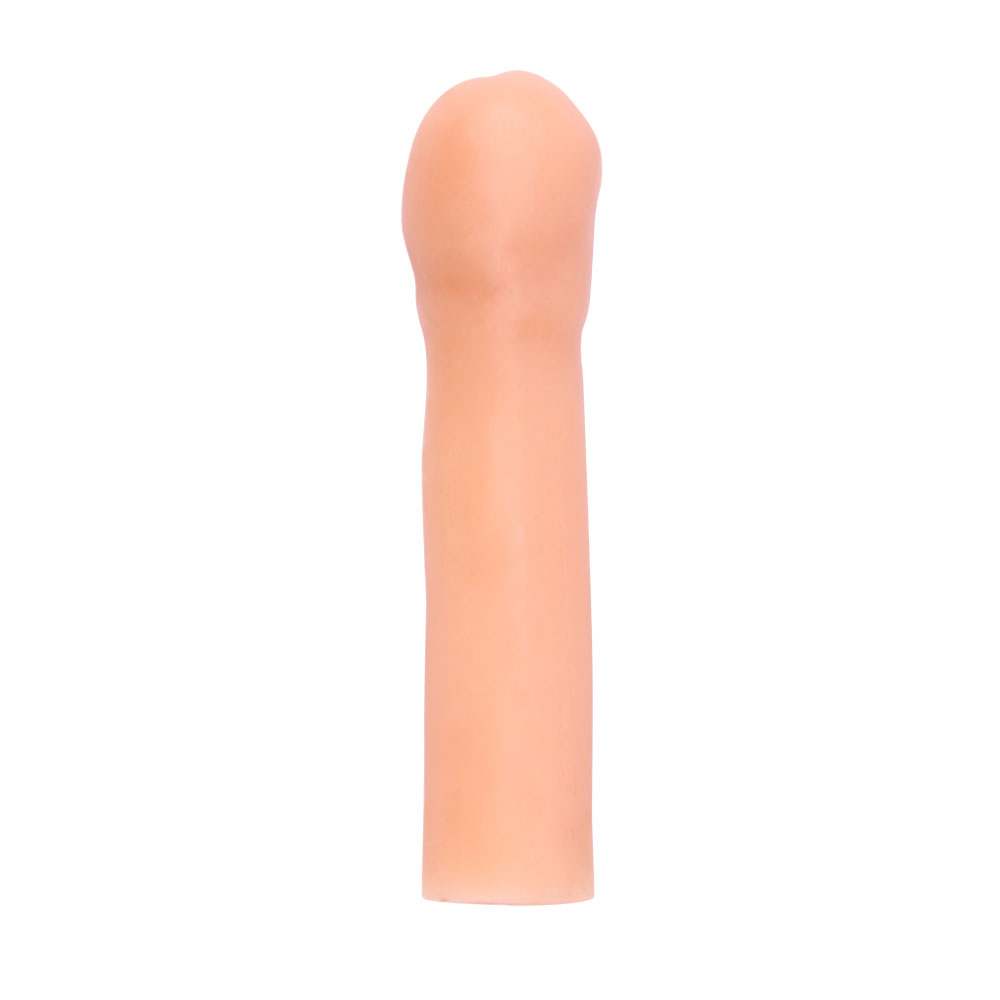 Penis Extension With Solid Tip Made From Tpe Material
