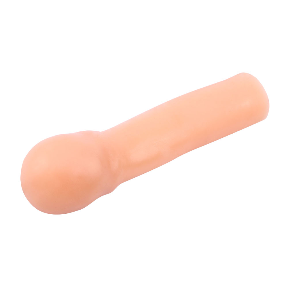 Penis Extension With Solid Tip Made From Tpe Material