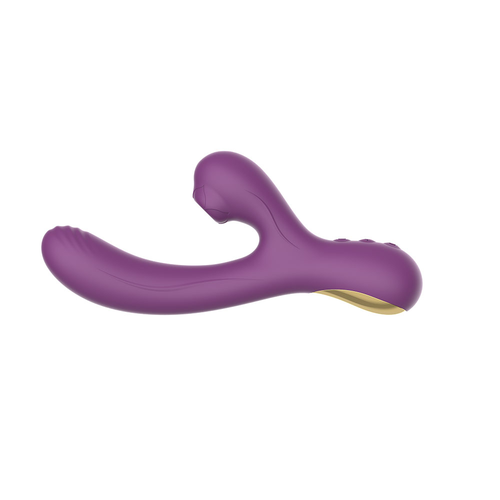 Silicone Vibrating Rabbit With Suction Functions