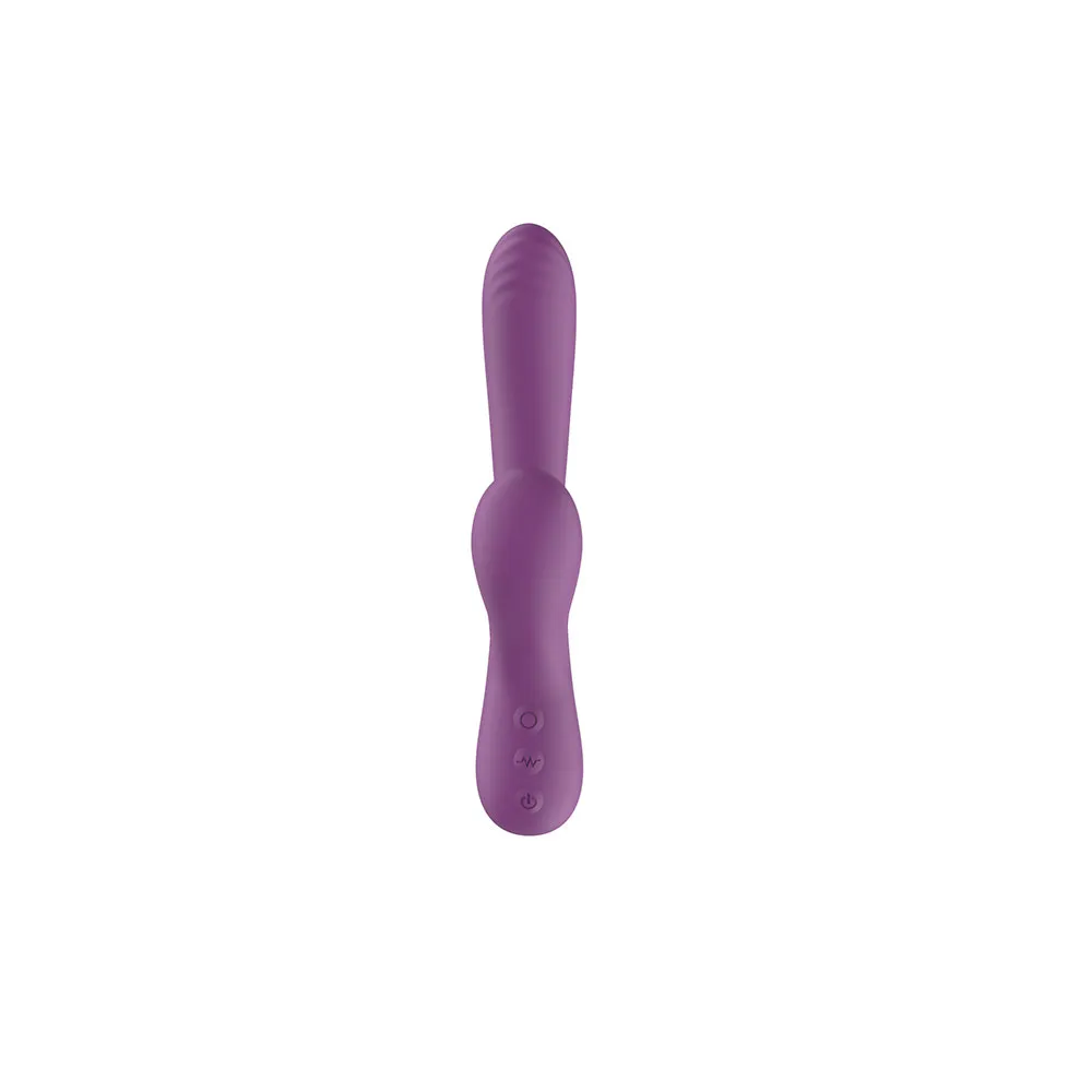 Silicone Vibrating Rabbit With Suction Functions