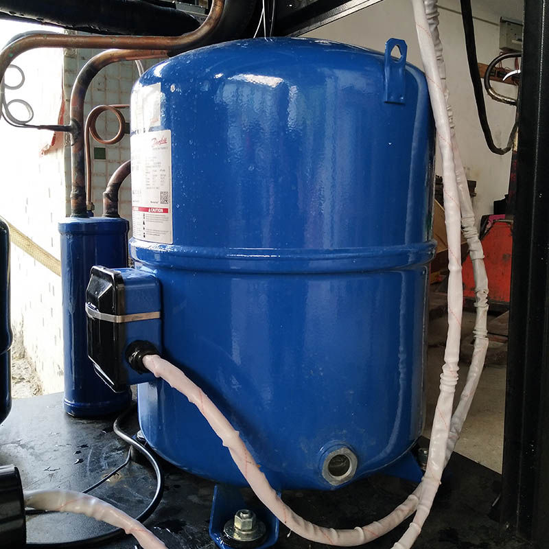 10HP luftkølet varm og kold integreret maskine - 7